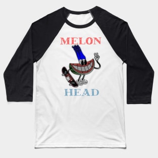 Melon Head Baseball T-Shirt